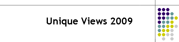 Unique Views 2009